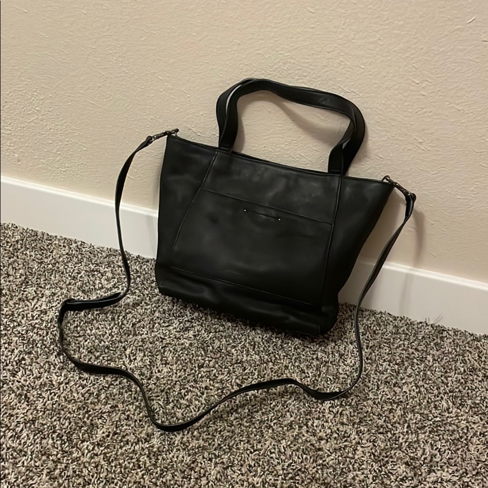Lucky Brand Black Leather Handbag